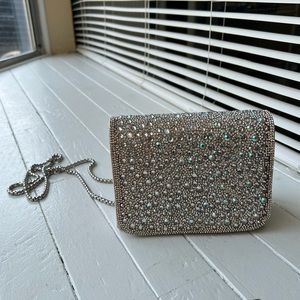 Glittery Rose Gold Purse